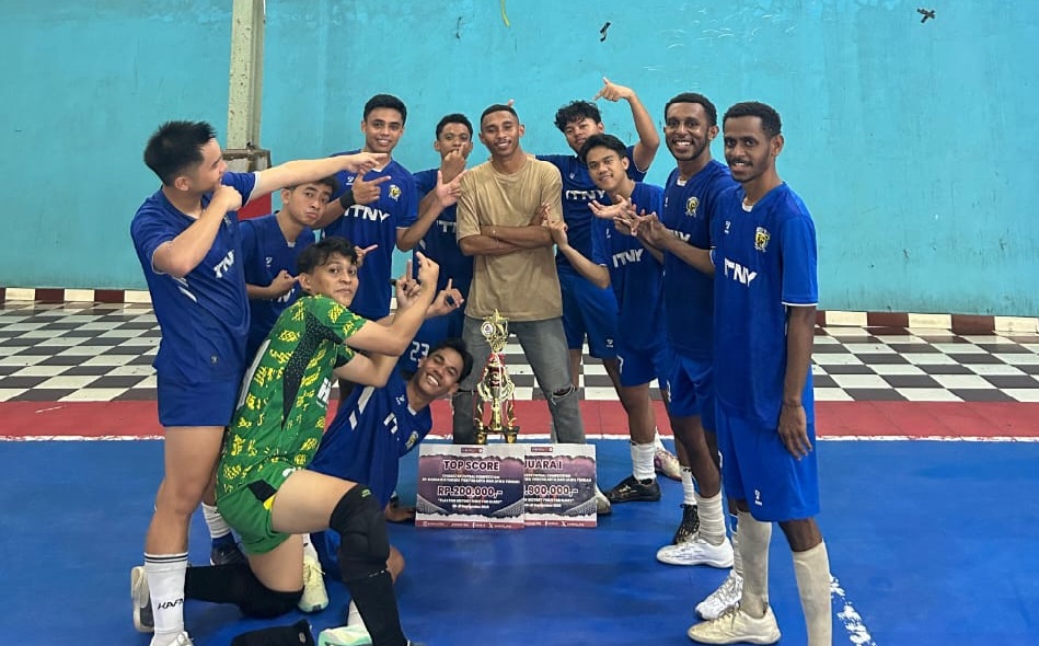 Tim Ganesha HMTS ITNY Juara 1 Chemistry Futsal Competition 2025