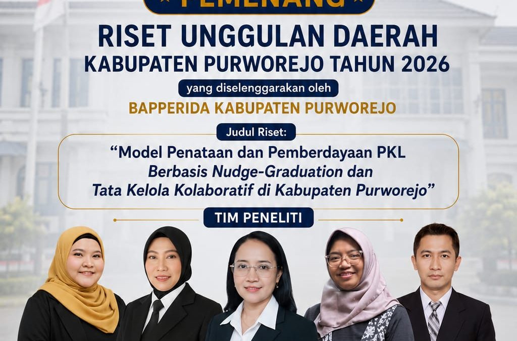 Dosen PWK ITNY Berperanserta dalam Riset Unggulan Daerah Purworejo 2026, Usung Tata Kelola Kolaboratif Penataan PKL